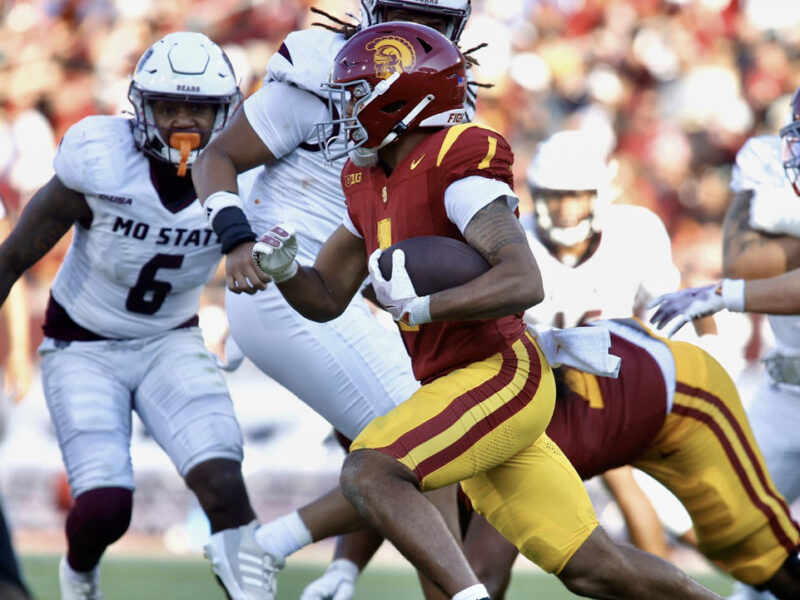USC Over Missouri State 73-13 In Home Opener, While UCLA On Short End 43-10 Against Utah