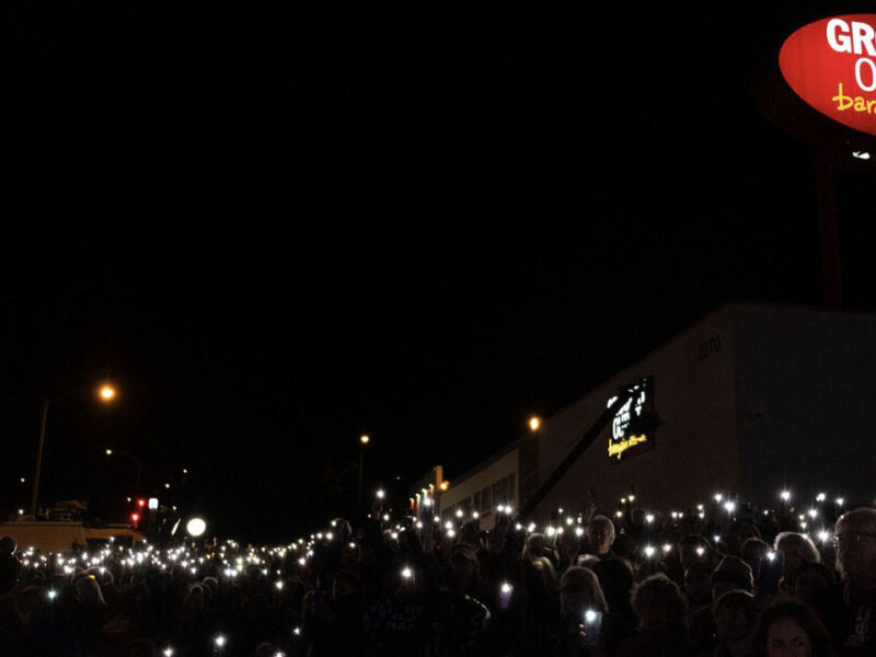 Altadena Commemorates Eaton Fire Anniversary with Light Vigil and Resilience